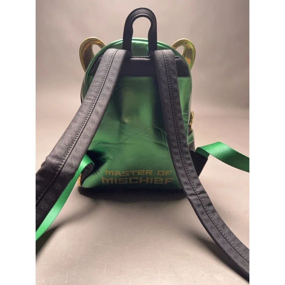 Marvel Loungefly Metallic Shine Loki Mini Backpack The Infinity Saga